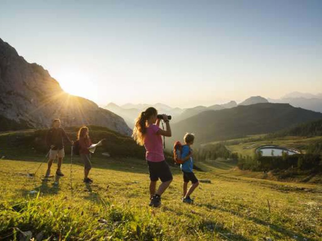 Chalet Presseggersee wandelen en hiking in Nasfeld en Gailtal