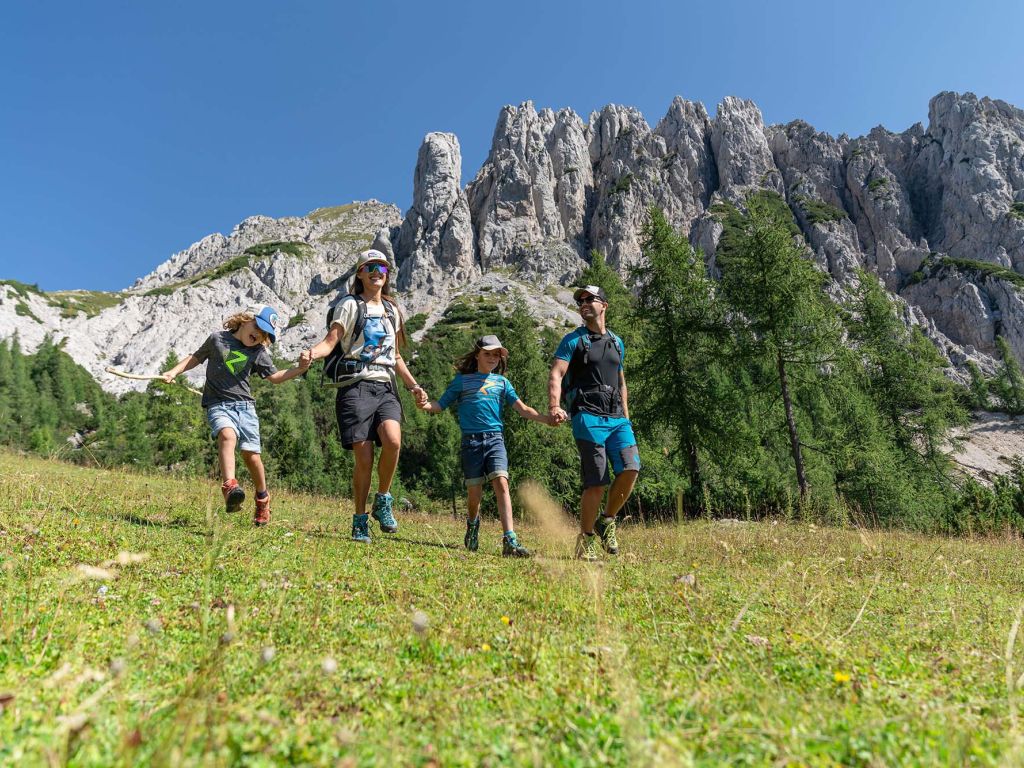 Chalet Presseggersee wandelen en hiking in Nasfeld en Gailtal